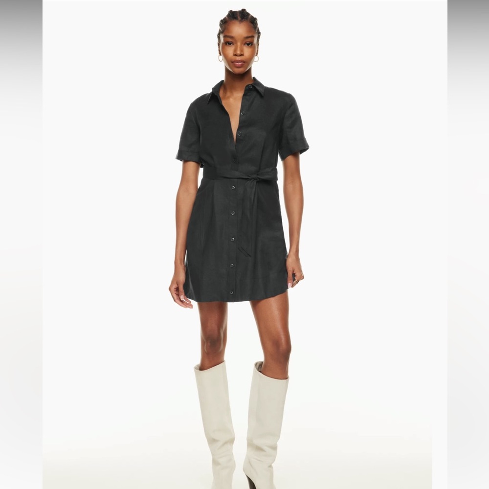 SOLD- Aritzia Eleta Linen dress - Picture 12 of 12